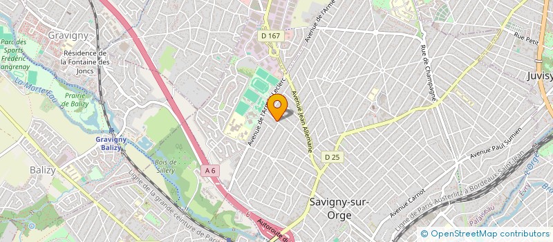 localisation de l'entreprise KLINGER AUDIT ET CONSEIL à SAVIGNY-SUR-ORGE