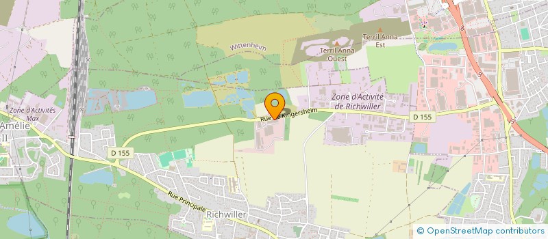 localisation de l'entreprise KLINGER GROUP  RICHWILLER