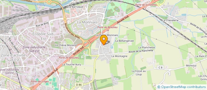 localisation de l'entreprise KLINKO  CESSON-SEVIGNE