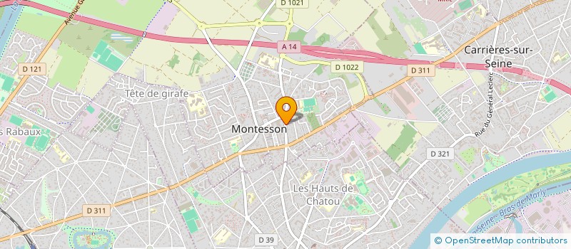 localisation de l'entreprise KLINOX PRO  MONTESSON