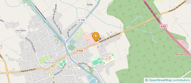 localisation de l'entreprise KLINTECH à MONTECH