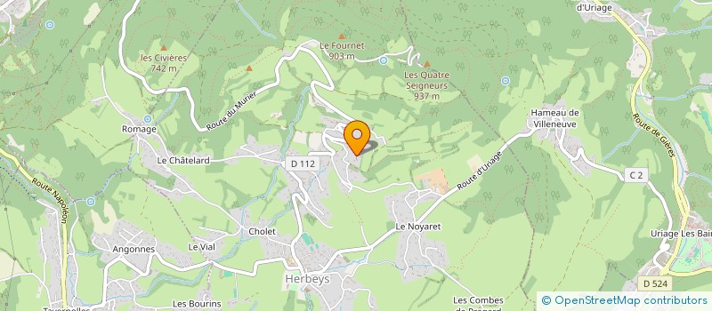 localisation de l'entreprise KLIO  HERBEYS