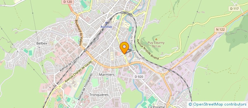 localisation de l'entreprise KLIP AURILLAC à AURILLAC