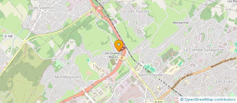 localisation de l'entreprise KLIP FORMATION à BESANCON