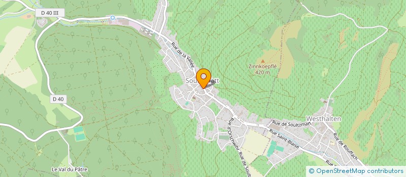 localisation de l'entreprise KLIPFEL  SOULTZMATT