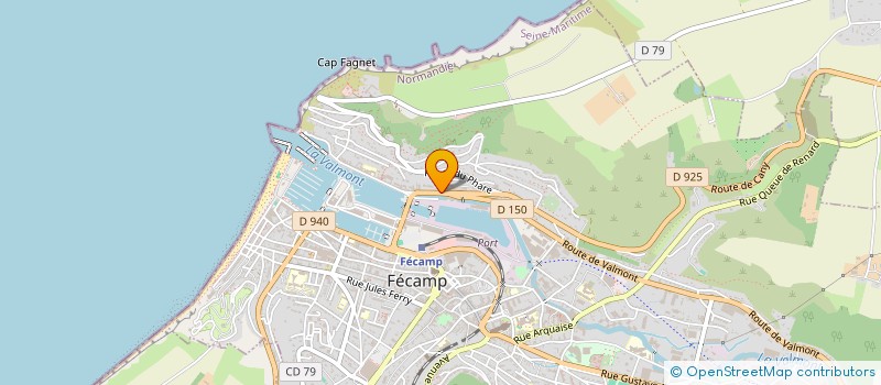 localisation de l'entreprise KLIQ  FECAMP