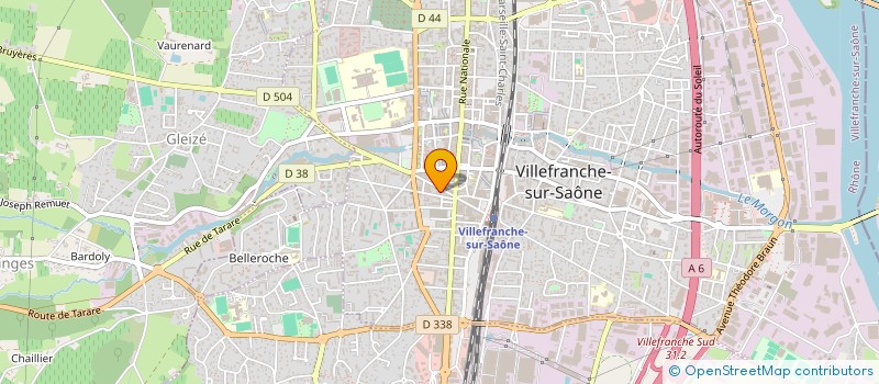 localisation de l'entreprise KLITE ENERGIE à VILLEFRANCHE-SUR-SAONE