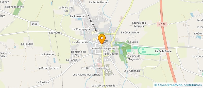 localisation de l'entreprise KLIZI  GRAND-FOUGERAY