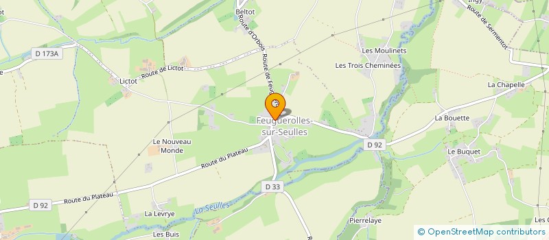 localisation de l'entreprise KLJ à AURSEULLES
