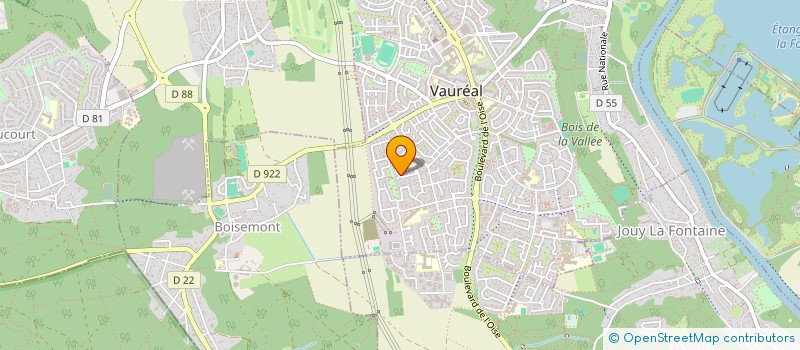 localisation de l'entreprise KLJ-CONSULTING à VAUREAL