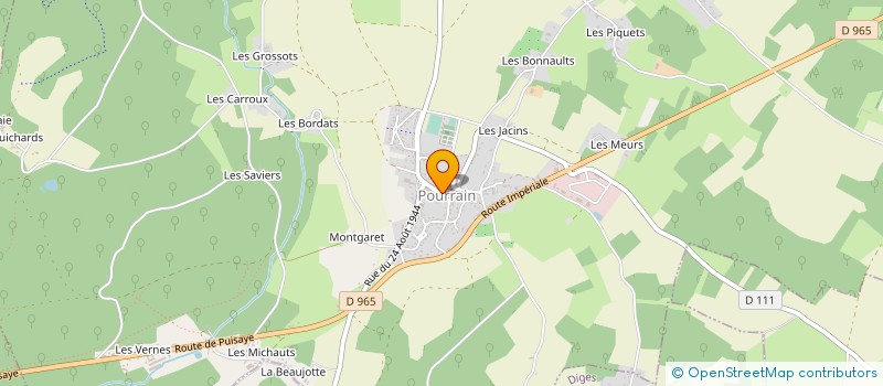 localisation de l'entreprise KLJJ à CHEVANNES