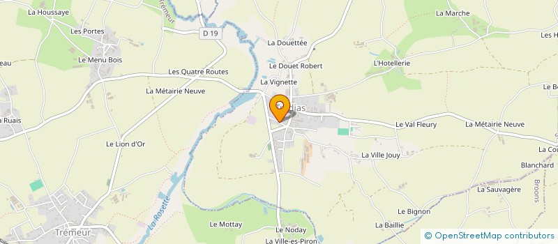 localisation de l'entreprise KLK  TREDIAS