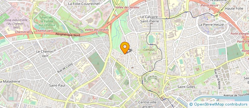 localisation de l'entreprise KLK à CAEN