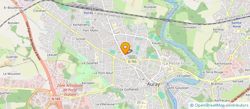 localisation de l'entreprise KLLK  PLOEMEL