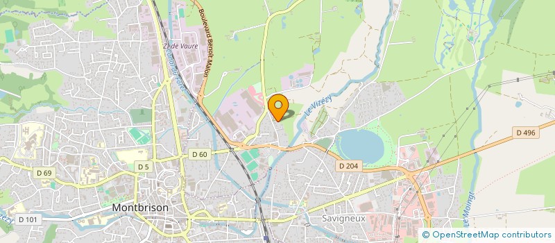 localisation de l'entreprise KLM  SAVIGNEUX