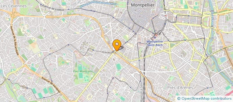 localisation de l'entreprise KLM ASSURANCE à MONTPELLIER