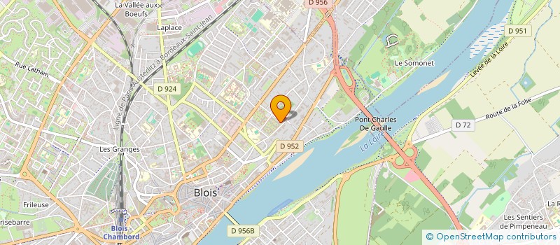 localisation de l'entreprise KLM CONCEPT  BLOIS