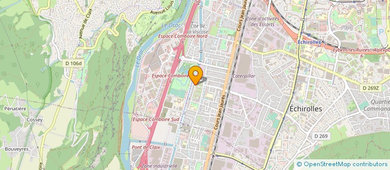 localisation de l'entreprise KLM CUISINE DU MONDE  LE TOUVET