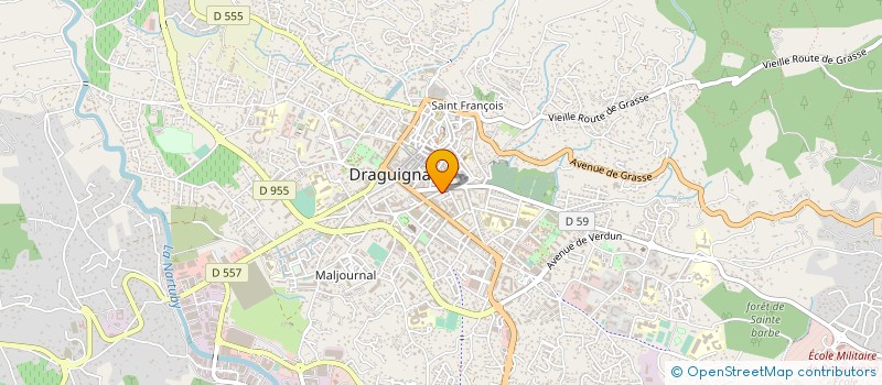 localisation de l'entreprise KLM ESSENTIEL  DRAGUIGNAN