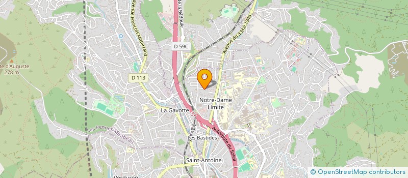 localisation de l'entreprise KLM IMMOBILIER à MARSEILLE