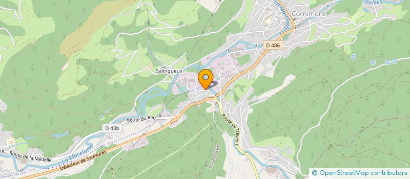 localisation de l'entreprise KLM MANGEL  CORNIMONT