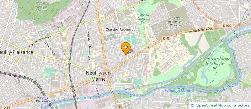 localisation de l'entreprise KLM MEDICAL à NEUILLY-SUR-MARNE