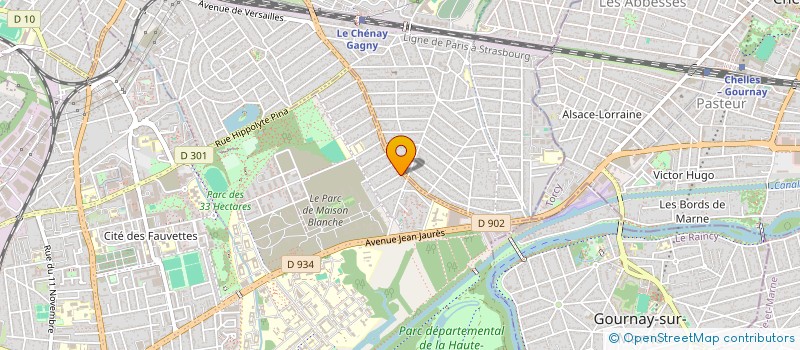 localisation de l'entreprise KLM PATRIMOINE à NEUILLY-SUR-MARNE