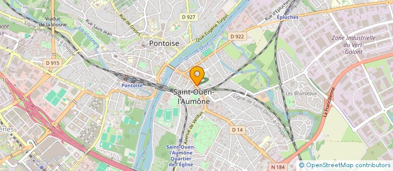 localisation de l'entreprise KLMD AGENCEMENT à SAINT-OUEN-L'AUMONE