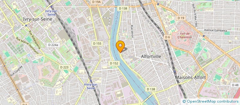 localisation de l'entreprise KLMN à ALFORTVILLE