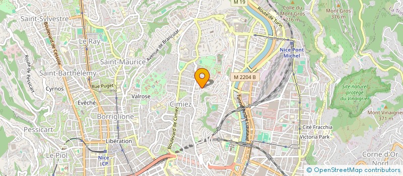 localisation de l'entreprise KLMP  NICE