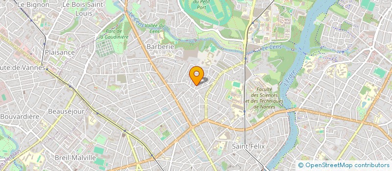 localisation de l'entreprise KLN à NANTES