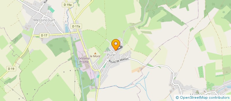 localisation de l'entreprise KLN  PURE