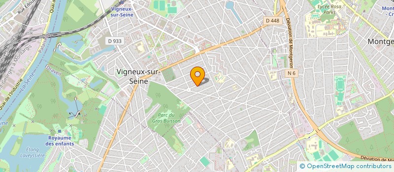 localisation de l'entreprise KLN à VIGNEUX-SUR-SEINE