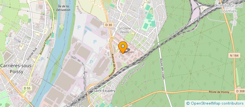 localisation de l'entreprise KLN AUDIT RENOV  POISSY