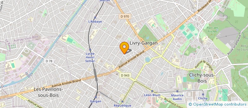 localisation de l'entreprise KLN HYGIENE SERVICES à LIVRY-GARGAN