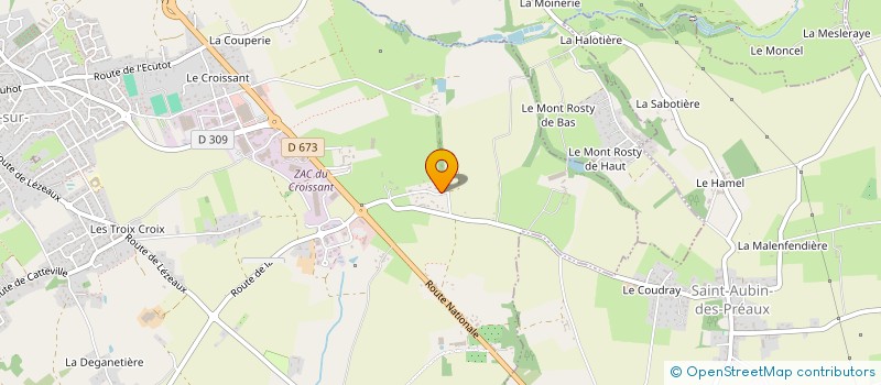 localisation de l'entreprise KLNB  SAINT-PAIR-SUR-MER