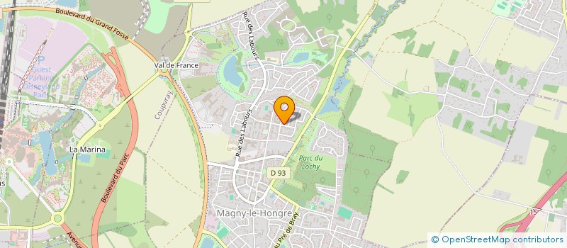 localisation de l'entreprise KLNS CONSULTING  MAGNY-LE-HONGRE