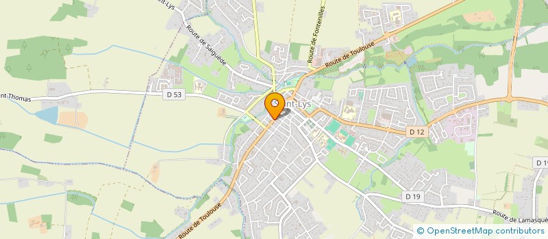 localisation de l'entreprise KLO & COM à SAINT-LYS