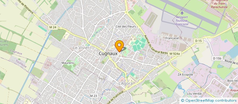 localisation de l'entreprise KLOARYS DEVELOPPEMENT  CUGNAUX