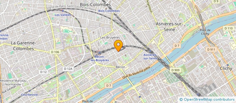 localisation de l'entreprise KLOCHETTE à COURBEVOIE