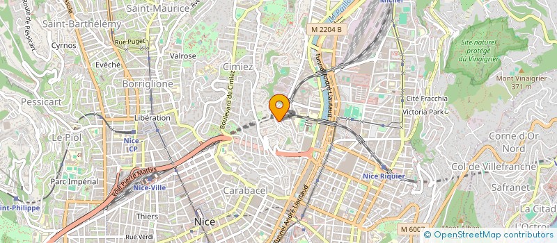 localisation de l'entreprise KLOD à NICE