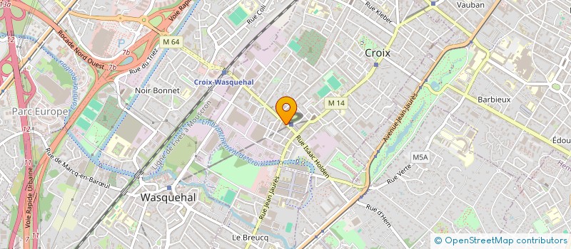 localisation de l'entreprise KLOERINE  CROIX