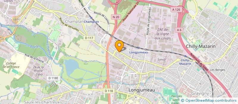 localisation de l'entreprise KLONE & CIE  CHAMPLAN