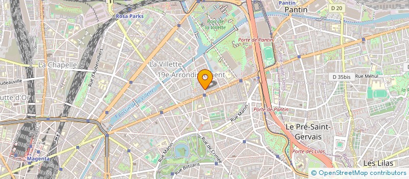 localisation de l'entreprise KLOUANGE SKYLINE  PARIS