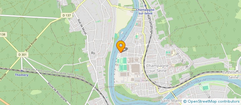 localisation de l'entreprise KLOUWSKI  CHAMPAGNE-SUR-SEINE