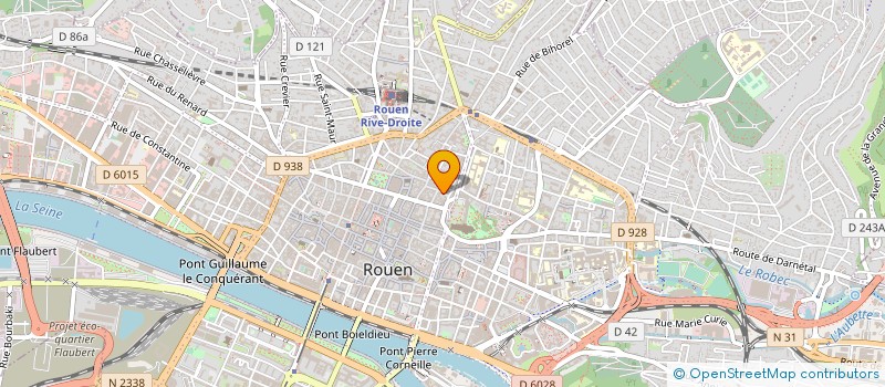 localisation de l'entreprise KLP à ROUEN