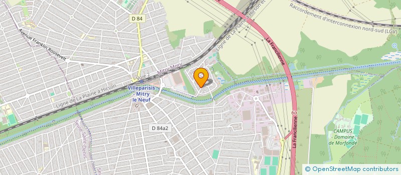 localisation de l'entreprise KLP HOLDING à VILLEPARISIS