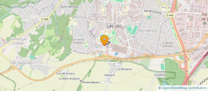 localisation de l'entreprise KLPC à LES ULIS