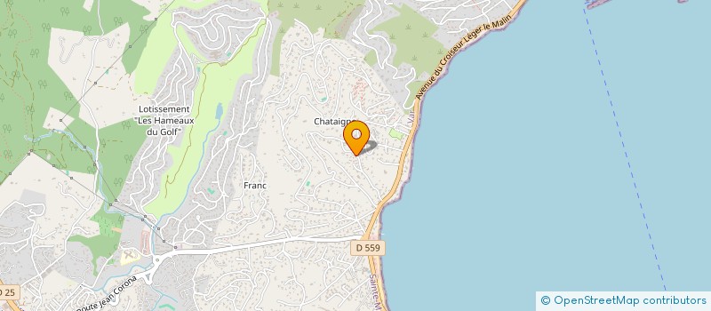 localisation de l'entreprise KLR à SAINTE-MAXIME