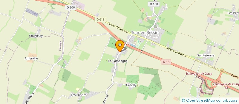 localisation de l'entreprise KLRD SAS  TOUR-EN-BESSIN